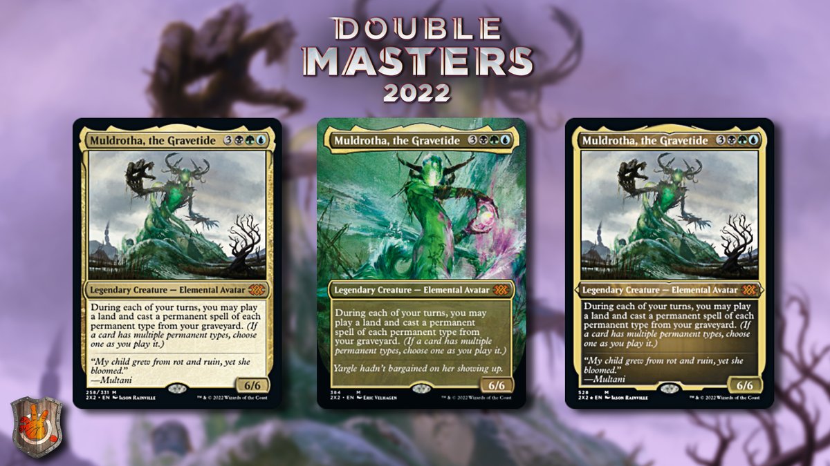 ダブルマスターズ2022】 《墓場波、ムルドローサ/Muldrotha, the