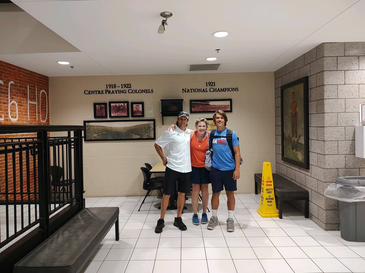 Will_delo1's tweet photo. Had a great visit today with @CentreFootball got to meet some good kentucky people @CoachAndyFrye @devinbice88 @lachendro1 @coachrip56 @tamhighfootball https://t.co/IYyVuqIowS