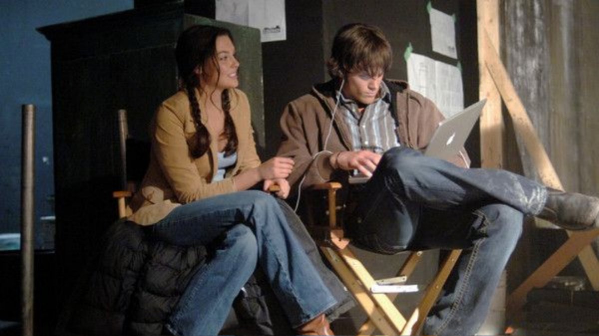 jared padalecki + supernatural season 1 BTS