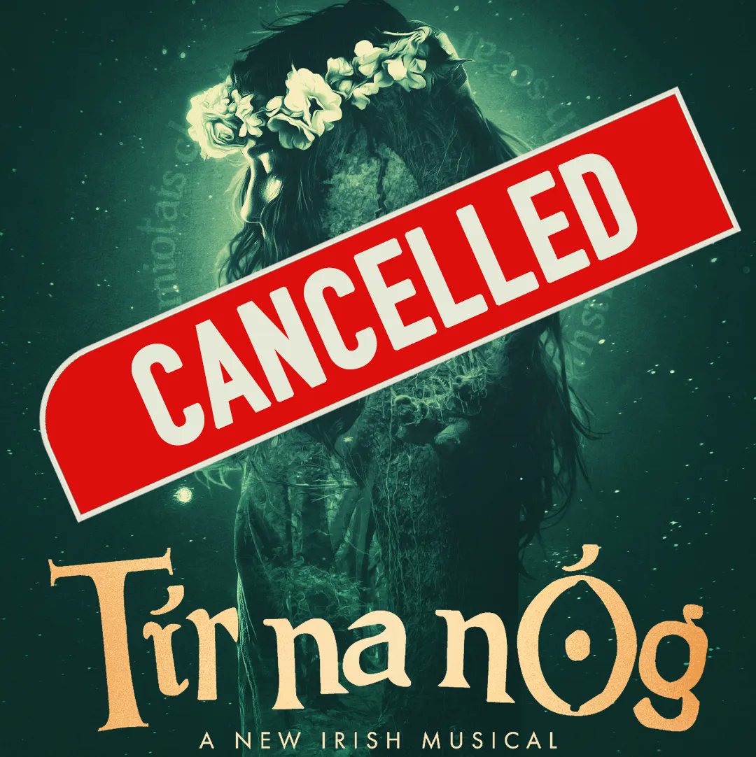 The remainder of this week's showings of Tír na nÓg have cancelled due to Covid 19.

Our box office staff will be in touch with those who have bookings for any affected shows in due course.
Our sincerest apologies for the inconvenience 😥 😥 😥
