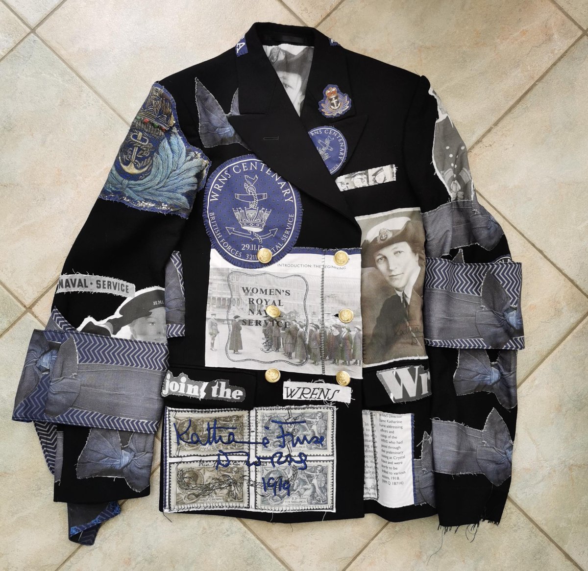 This week's Make do and Maintain session, celebrates the Women's Royal Navy Service &amp; their uniforms. 

If you're interested in fashion and textiles, then this is for you! Led by maker-historian Dr Jo Horton and textile artist Nigel Cheney 🧥 

Book here: bit.ly/Make_Do_Maint