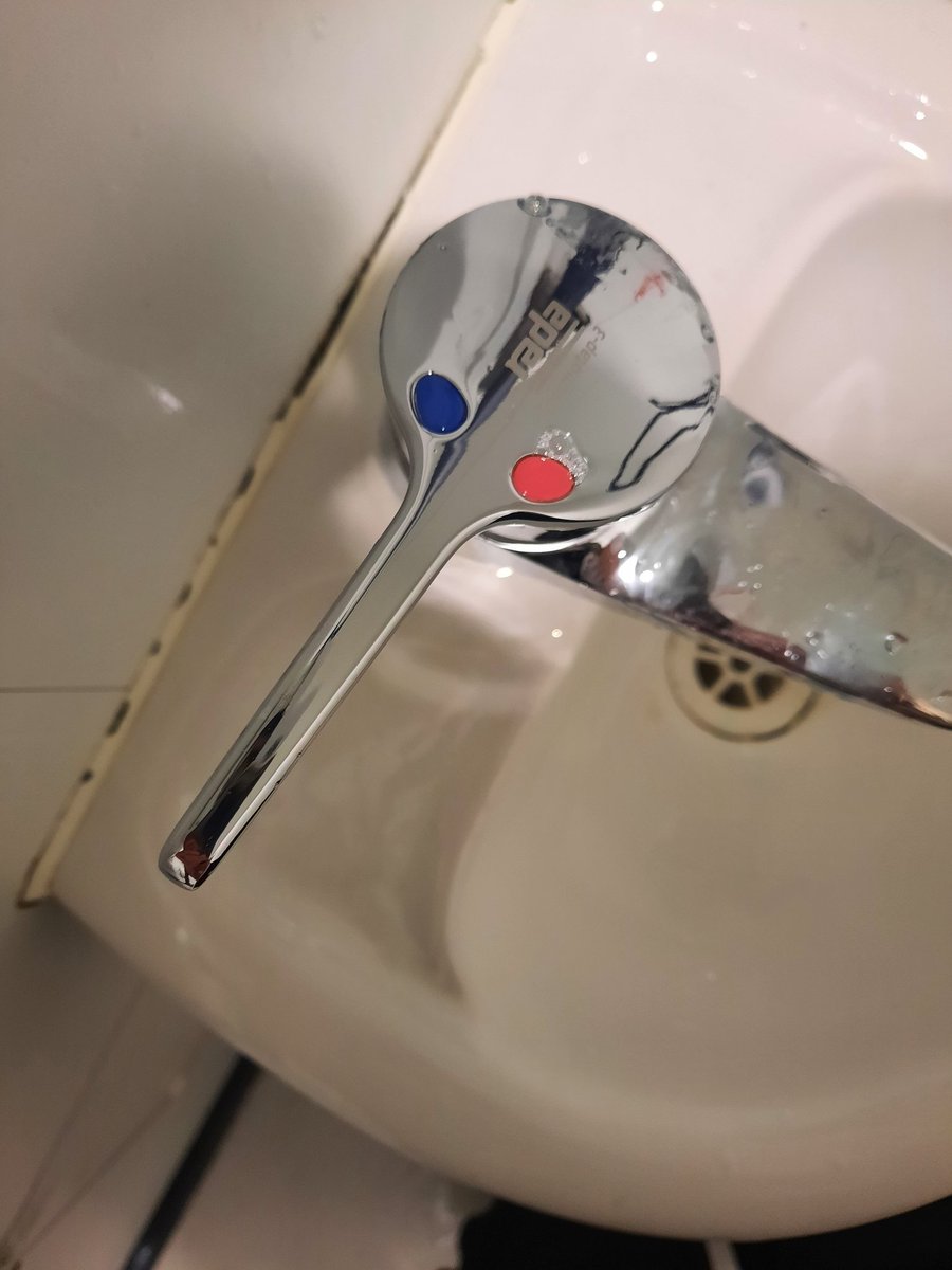 Palaeo_Meghan's tweet image. Why is one of the only photos I took at #ProgPal22 of a tap in the toilet in Lincoln student union? Anybody else think it looks like a croc? No? Just me? 🐊