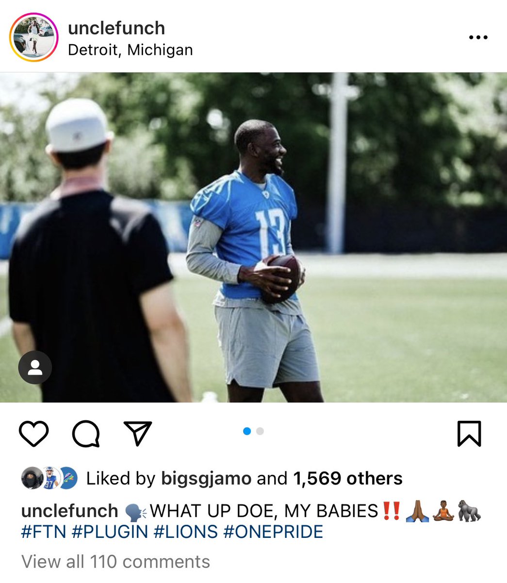 Chris Burke on Twitter: "First looks at Devin Funchess as a Lions tight  end. https://t.co/8yCnc4yj0S" / Twitter