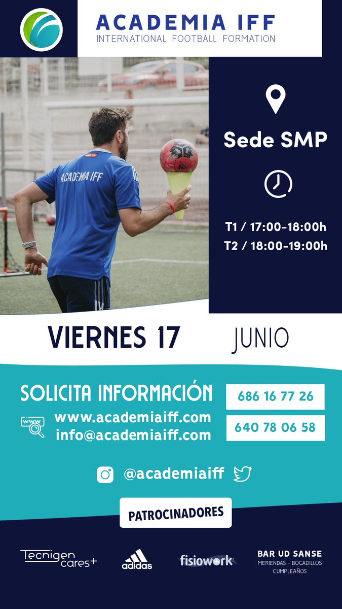 #HorariosacademiaIFF

Nos vemos mañana🎉