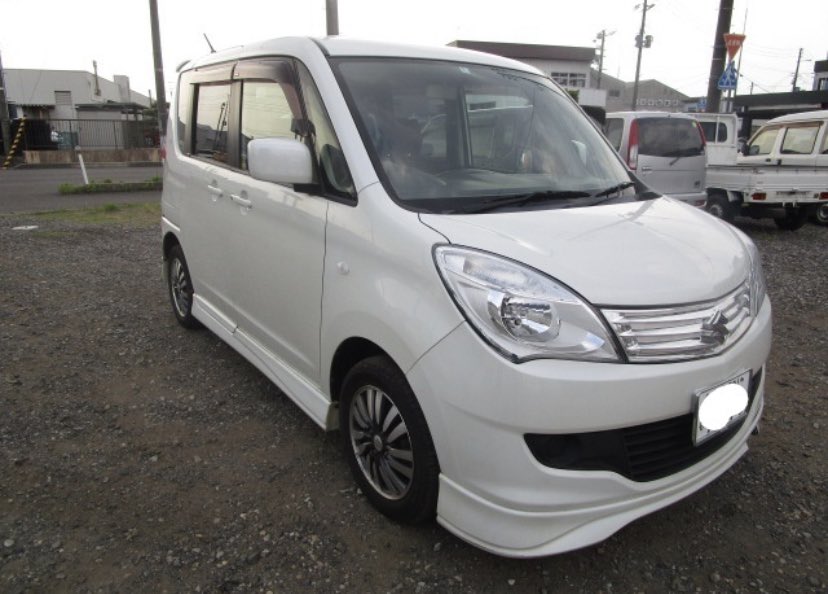 VT3tVZWnZqpCKxI's tweet photo. ⭐️20万円⭐️
メーカー:スズキ
車名:ソリオ
グレード:S 4WD
排気量:1,200 cc
年式:平成24年(2012年)1月
走行:88,800km(実走行)
車検: 令和 5年1月
型式:DBA-MA15S
個人分割対応可能
※お問い合わせの際は必ず分割希望か一括か、住まいを記載の上お問い合わせください。
#車　#売ります　#ソリオ https://t.co/KHfDoEINZK