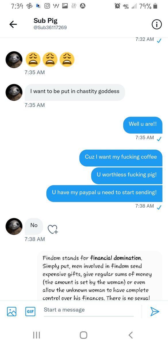 xBianncax's tweet photo. Really??? Its to fucking early for this shit!!!! Its not even 8am!!! @fakepigexposed  #scammer #fakepig #finsub #findom #humanatm #paypiggy #allnatural #goddess https://t.co/BRnfJQInuX
