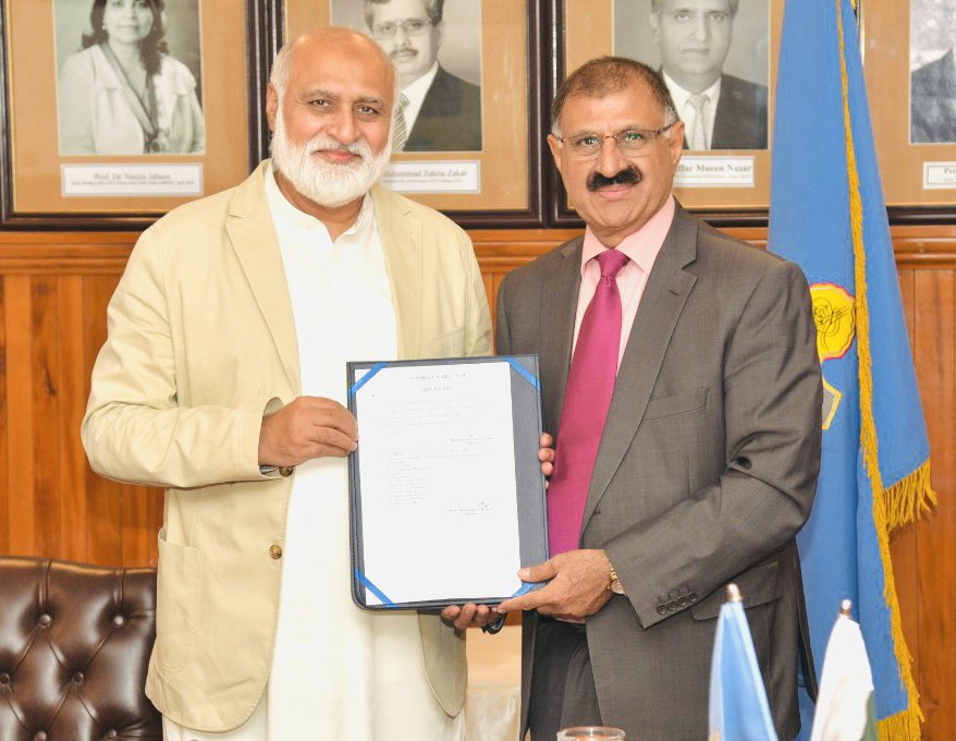 Proud Moment!
Engr. Prof. Dr. Niaz Ahmad Akhtar (Sitara-i-Imtiaz) joined University of the Punjab as Professor Emeritus at ICET, PU.
Congratulations &amp; Best Wishes Sir!
<a href="/DrNiazAhmadSI/">Niaz Ahmad Akhtar</a>