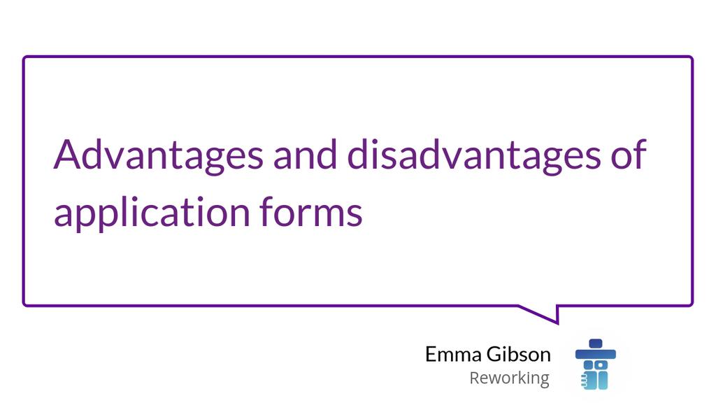 Reworking_App's tweet photo. Creating a new job application form can be extremely time consuming and sometimes difficult to decide what questions are the best to ask.
Read the full article: Advantages and disadvantages of application forms
▸ https://t.co/vgCwbnJeEI
#jobapplicationform https://t.co/NuL5CR1vOd