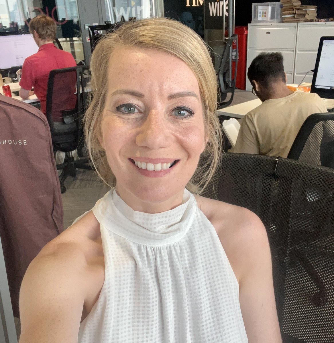 kaitborsay's tweet photo. We’re keeping our cool over a jam-packed show @TimesRadio from 7pm:

• @CharlotteIvers Geidt fright📝 
• @George_Nixon97 interest rates📈
• @sarahjolney1 strikes🚂
• @SimonGerrard_ rentals🏡
• @rebeccacmyers gymnastics🤸🏽‍♀️
• @drdluke🍄
• @jgriffintimes tomorrow’s @thetimes📰 https://t.co/YpHqRvfveK