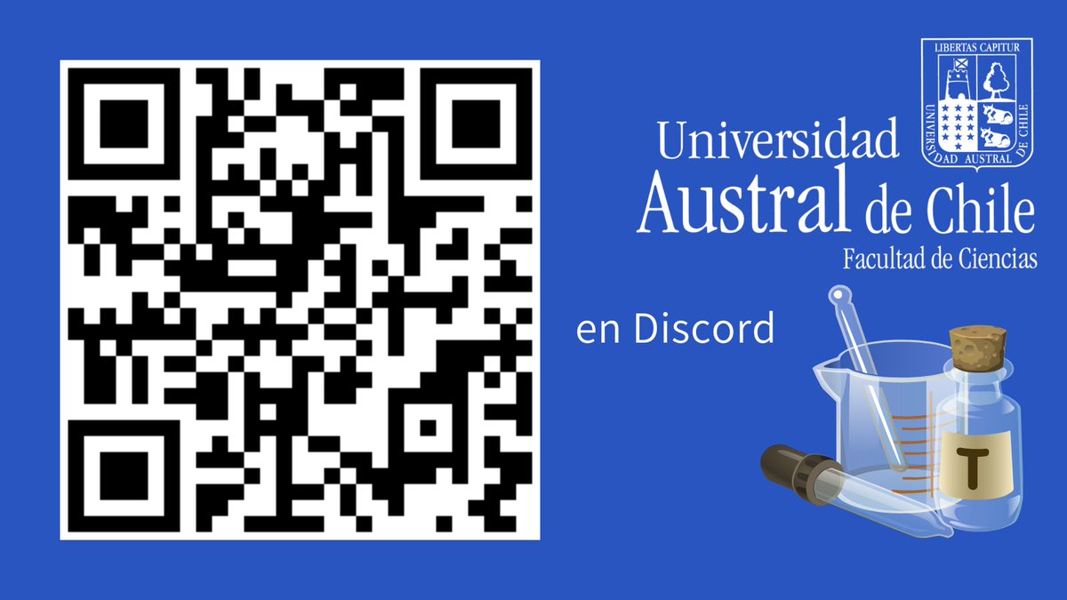 Envienle este twit a quienes deseen entrar a estudiar carreras de nuestra Facultad.
En Discord encontraran a estudiantes  con quienes podran resolver dudas sobre la carrera, areas de desarrollo, entre otros.
#quenadadetengatuspasos
<a href="/UAChAdmision/">Uach Admision</a>
<a href="/UAustraldeChile/">Universidad Austral de Chile</a>