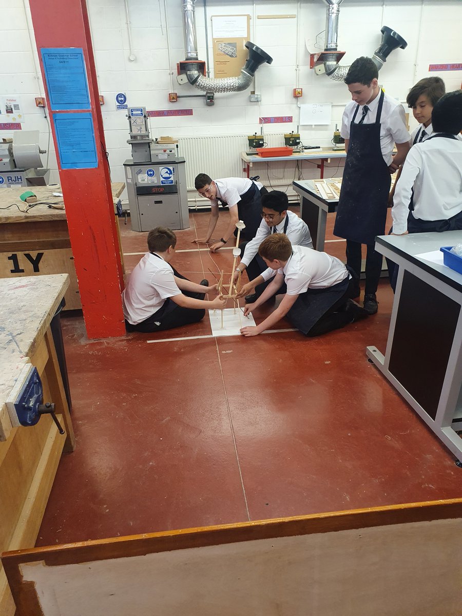 KGS_DandT's tweet photo. Second round of testing sees Kirkham House register a score but School are still in the lead @KirkhamGrammar. All to play for in the last testing session! https://t.co/cnNuoDePJz
