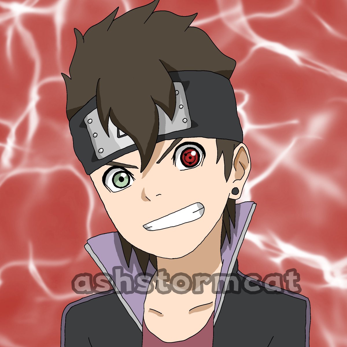 AshstormCat's tweet photo. [UPDATED ICON] [BORUTO OC] Shirue Okamijun - Sharingan
Hey guys!! 👋😎 This is the same drawing as before just with Shirue’s Sharingan and a different background. Enjoy!! 😍😄
Tags: #ashstormcat #narutooc #narutonextgen #borutooc #artist #artistontwitter #drawing https://t.co/Nu0kA4ebI6