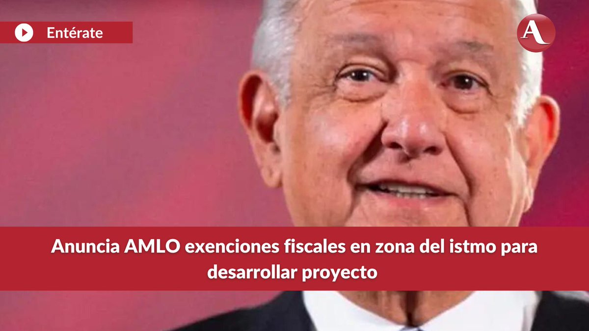 AristeguiOnline's tweet photo. #Entérate | Para el Tren Transístmico, el gobierno otorgará beneficios fiscales a las empresas que se instalen en la zona del istmo 
👉  https://t.co/7gXzu14DzY https://t.co/UA9PHgrPm0