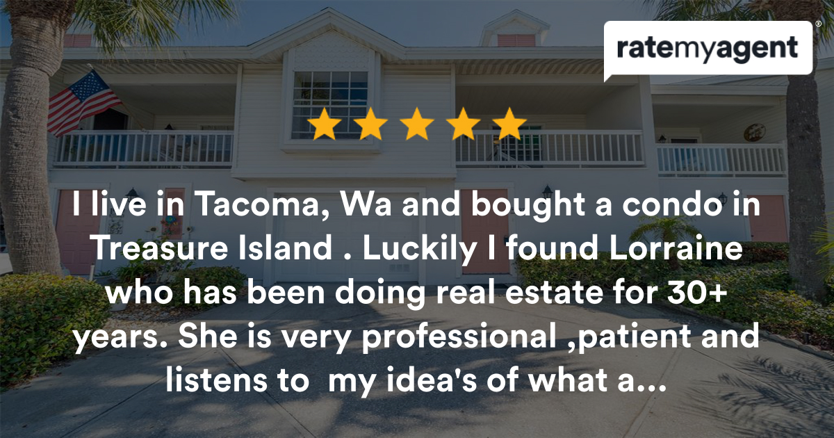 lorrainespin's tweet photo. My latest #ratemyagent review in Treasure Island
https://t.co/zSnLNfbGn8 https://t.co/Xf5mvu5Oyn