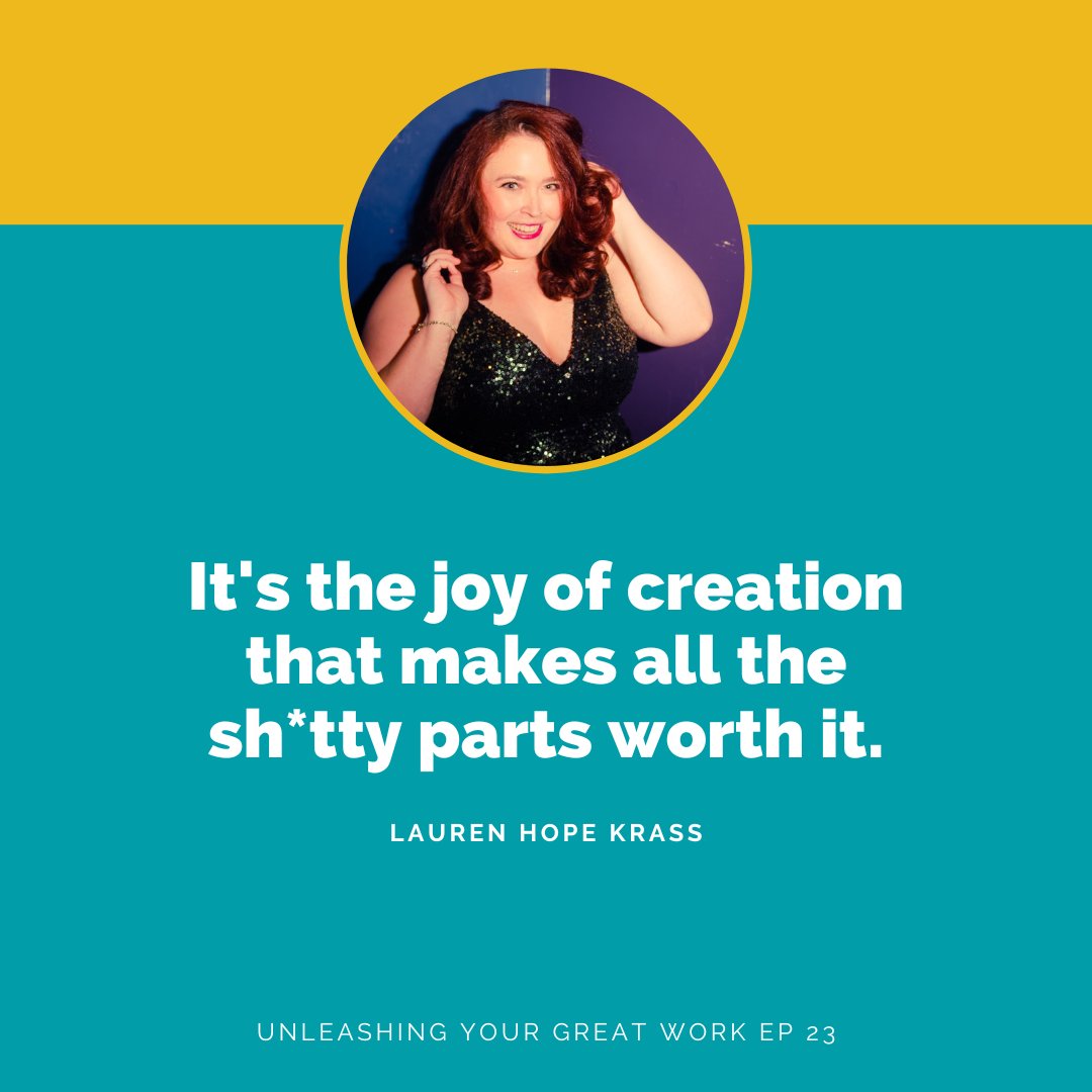 aj_crowell's tweet photo. #Truthbomb from @laurenkrass.   Take a listen to the most recent episode of the podcast for more just like this one.

https://t.co/zoG6hyKd3N

#podcasts https://t.co/6g5ry1ovbt