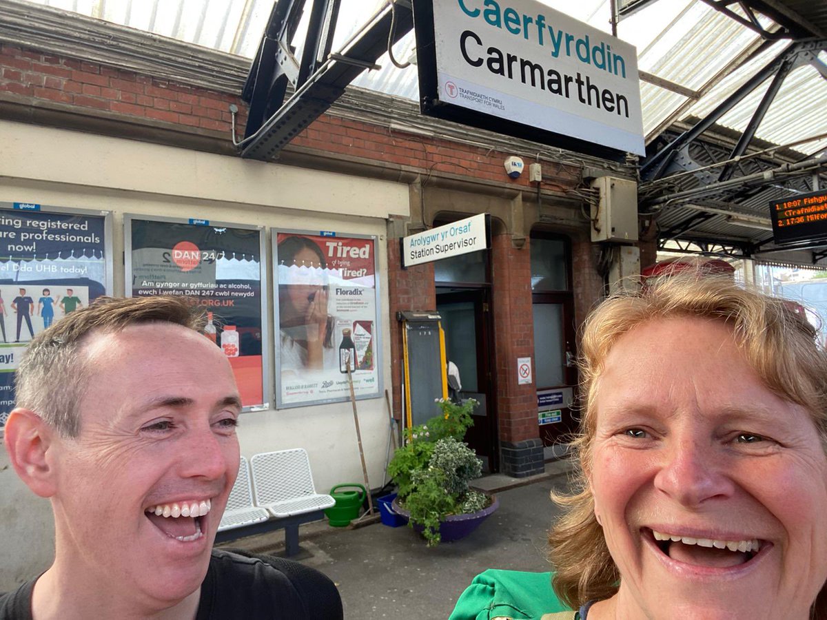 samanthahorwill's tweet photo. After 7 and 8 hour journeys from the South of England my wonderful friends from @care_unbound have arrived in Carmarthen ahead of our session tomorrow with the @HywelDdaHB Memory Assessment team, third sector partners and GPs. So excited for this work with @yma_cymru ❤️ https://t.co/VRVO0s2u9Q
