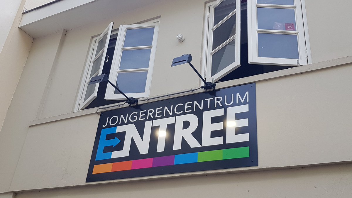 Nieuw naam van #jongerencentrum van <a href="/SolidezWelzijn/">Solidez Welzijn</a> is onthuld. Met @GVVulpen