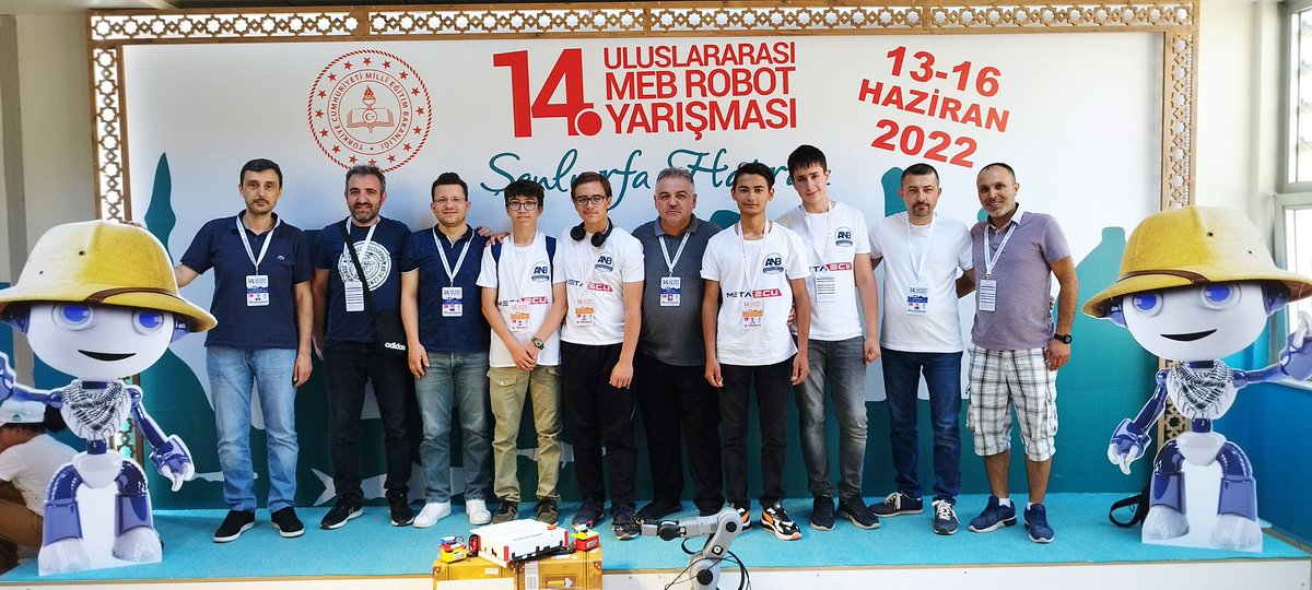 BilimliMTAL's tweet photo. DERECELERLE DÖNÜYORUZ!
14. Uluslararası MEB Robot Yarışmasında;
 
"Labirent Ustası" Kategorisinde 110 Robot arasından Türkiye 2. ve 3.sü,

"Caretta caretta - Yumurta Toplama"
Kategorisinde 240 robot arasından Türkiye 5. ve 6.sı, https://t.co/jWUDQ01vjg