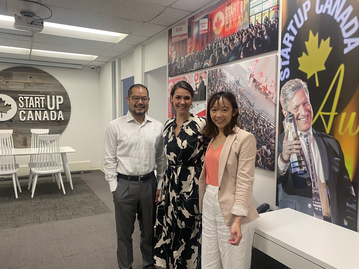 Startup Canada (@startup_canada) on Twitter photo Today our CEO <a href="/Kaylamisabelle/">Kayla Isabelle</a> met with Mr. Christopher Chen, Head of Invest Hong Kong in Canada, and Adrienne Ho to discuss how we can strengthen partnerships between Canada and Hong Kong. It was an incredible conversation that will propel our international partnerships forward🌍 Today our CEO <a href="/Kaylamisabelle/">Kayla Isabelle</a> met with Mr. Christopher Chen, Head of Invest Hong Kong in Canada, and Adrienne Ho to discuss how we can strengthen partnerships between Canada and Hong Kong. It was an incredible conversation that will propel our international partnerships forward🌍