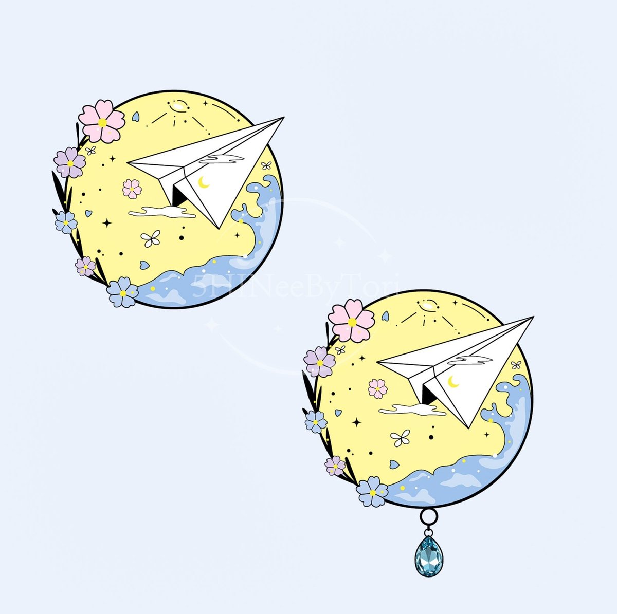 5HINeeByTori's tweet photo. Pin design drop π
-Take Me To The Moon-
Details:
-2 inches
-Silver plating
-Hard enamel
-Print
-Gem stone
-Backstamp
-Rubber clasps
* with or without clouds?
#SHINee #Jonghyun #Enamelpin #SHINeepin https://t.co/1IX1R5l7NK