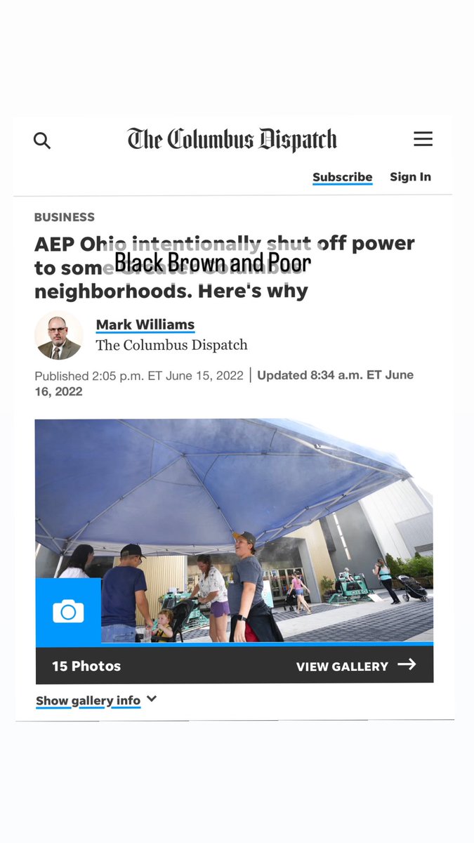 yz_harmony's tweet photo. I fixed it @DispatchAlerts the reality is @AEPOhio and @ColumbusGov does  NOT care about the most marginalized in this city! I encourage everyone to NOT pay their AEP Bill, you keep customers without power for days but expect a bill to be paid??? 

How SWAY??! 

#AEPBillStrike https://t.co/SrtPzlF7ob