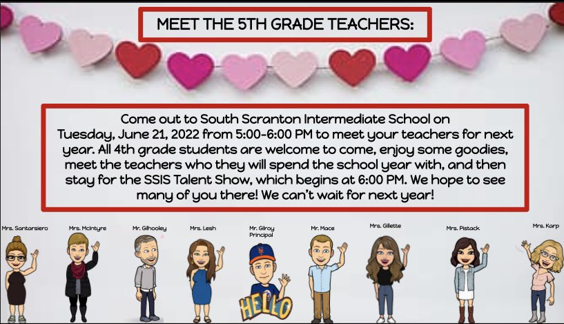 Meet the 5th grade teachers: