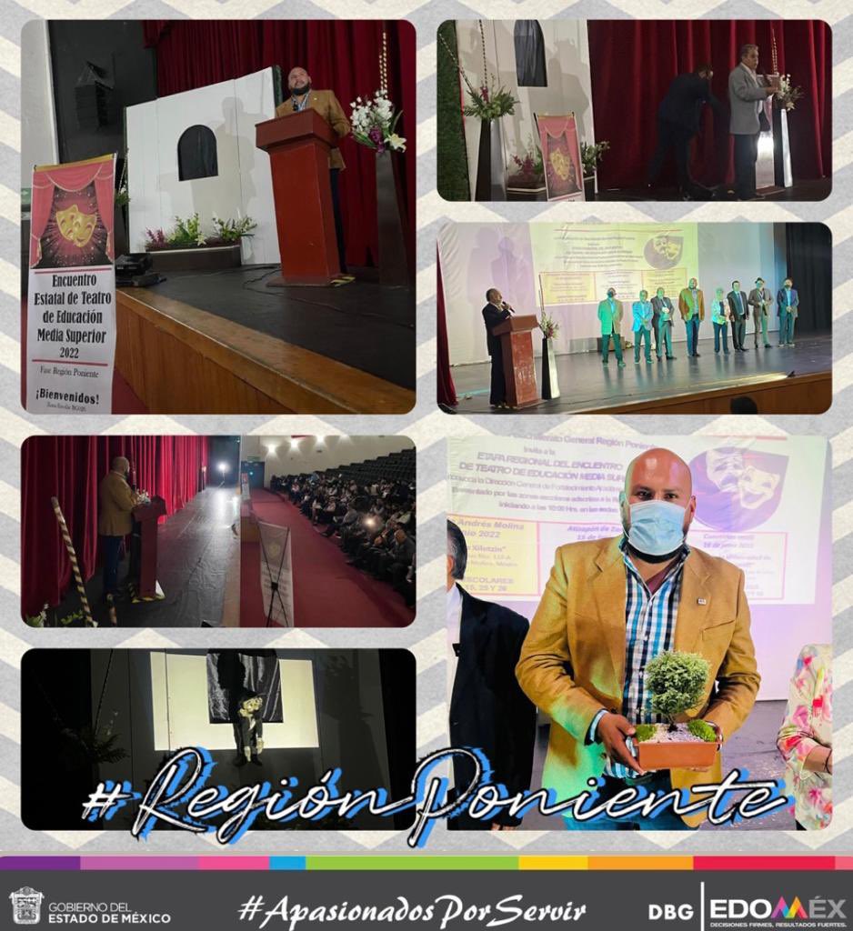 #TalentoMexiquenseDBG
#EncuentroDeTeatro🎭 de la #RegiónPoniente📍sede #Atizapan
#EstudiantesDBG y 👨🏻‍🎓#DocentesDBG✨ de #ExcelenciaEduActiva 🙌🏼👍🏼👊🏼🎭✨🤝🏻Agradezco atenciones de <a href="/DeSubdireccion/">SBG Poniente</a> y equipo 🙏🏼✨🎭
#ApasionadosPorServir🌟
<a href="/geramonro05/">Gerardo Monroy</a> <a href="/israeljeronimol/">Israel Jerónimo López</a> <a href="/hectorhesilva/">Hector Hernández Silva</a>