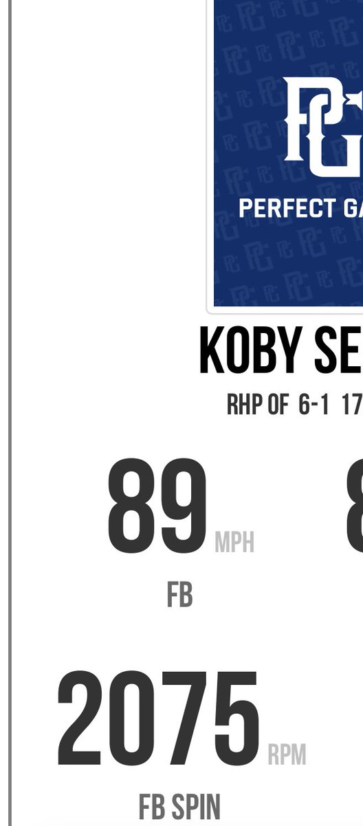 Koby Seelig (@kobyseelig) on Twitter photo Had a great time at the <a href="/PerfectGameUSA/">Perfect Game USA</a> national showcase! Ran the fastball up to 89, ready to roll into the summer circuit! <a href="/IMGABaseball/">IMG Academy Baseball</a> <a href="/IMGABaseRecruit/">IMG Academy Baseball Recruits</a> <a href="/TEAMELITENATION/">Team Elite Baseball</a> <a href="/PG_Scouting/">Perfect Game Scout</a> <a href="/JBrownPG/">Jheremy Brown</a> Had a great time at the <a href="/PerfectGameUSA/">Perfect Game USA</a> national showcase! Ran the fastball up to 89, ready to roll into the summer circuit! <a href="/IMGABaseball/">IMG Academy Baseball</a> <a href="/IMGABaseRecruit/">IMG Academy Baseball Recruits</a> <a href="/TEAMELITENATION/">Team Elite Baseball</a> <a href="/PG_Scouting/">Perfect Game Scout</a> <a href="/JBrownPG/">Jheremy Brown</a>