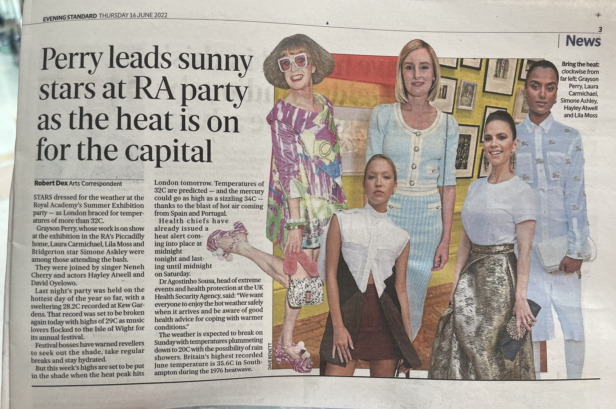 Rana on Twitter "RT iris_bee_ In today’s Evening Standard
