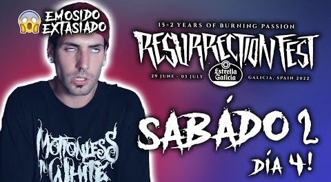 Vamos a por el 4° DÍA?! 🥹 <a href="/ResurrectionESP/">Resurrection Fest Estrella Galicia</a> 
youtu.be/pudww-b1_LY