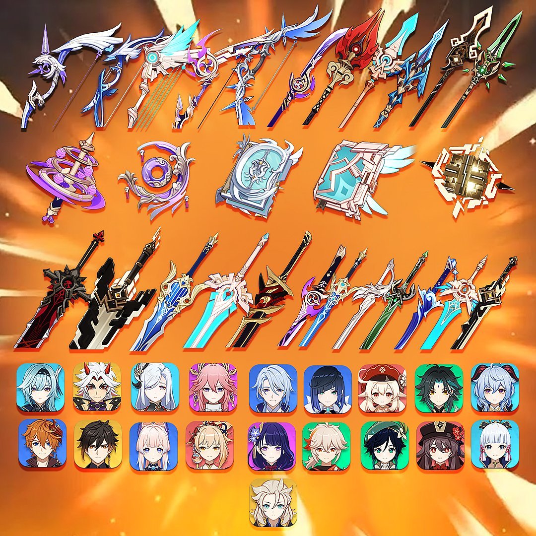 WiLLiSGaming's tweet image. 🔥Hosting a MEGA GIVEAWAY 

⭐️Prize : Any 5 Star Main Banner Character in Genshin Impact + Their weapon. 

⏩How to Enter: 

- RT &amp;amp; Follow me @WiLLiSGaming 

- Join my discord (discord.gg/willis)  and follow steps in "Mega-Giveaway channel!" 

✅Picking winner this Sat 18th