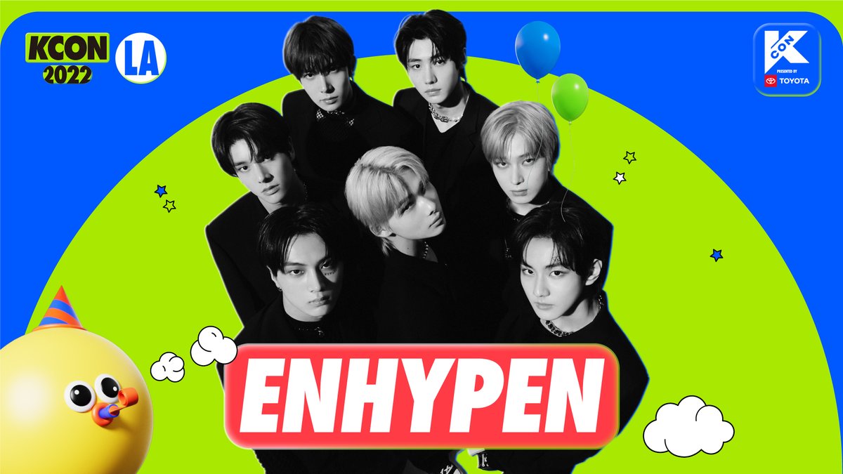 Revealing KCON 2022 LA's 1st LINEUP artists!

🥳 Let's have fun with👉 <a href="/ENHYPEN/">ENHYPEN OFFICIAL</a>

#KCON #KCONUSA #KCON2022LA #ENHYPEN #엔하이픈