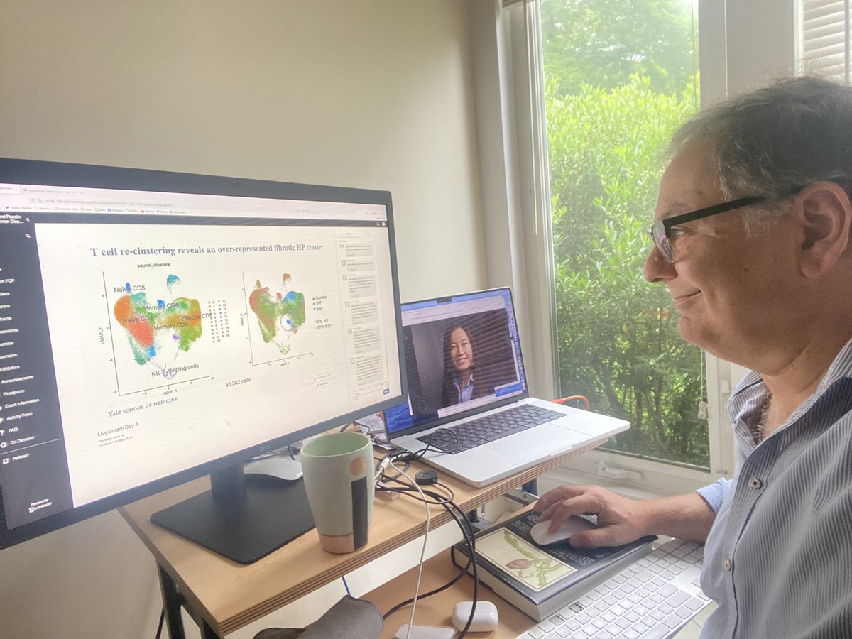 KaminskiMed's tweet photo. Me at home, smiling contently, while virtually watching a mentee giving an outstanding talk.
Kudos future #DoubleDoc @amyytzhao for giving a brilliant talk at the prestigious #KSTissueRepair @KeystoneSymp without the presence of your advisor! It was amazing! #MentorsBliss https://t.co/pa6Om9g8lY