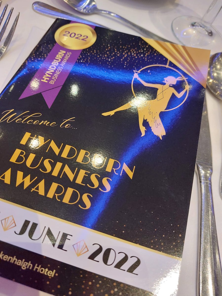Eva_Awards's tweet photo. We're at the Hyndburn Business Awards with @NikkiHesford Small Business Academy. Good Luck to all the finalists! #HBA22 https://t.co/lVbmPf6fUb
