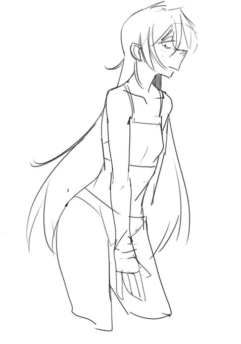 昔のラフを下地に手を加えたものをこそっと
顔だけ描いてると結構描き方ってすぐ忘れてしまうものですね 