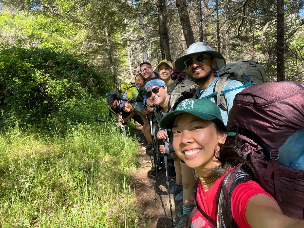 Just returned from a 3 day backpacking trip in Point Reyes with my co gen, plastic, and optho @StanfordSurgery interns! Amazing introduction to California and chance to disconnect before residency 🌲 #nointernleftbehind #bethetrees