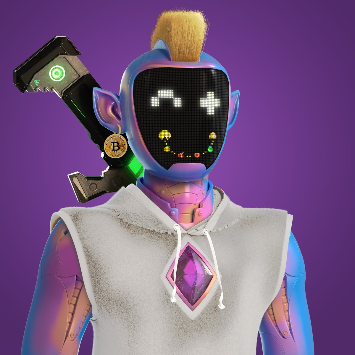 ◇◈◆ Each MillenaBot is built with a purpose. Some are for war whilst others are built as a reminder of what once was.... 

Comment 😉 for a chance to win a WL!!!

#SolanaSummer #NFTs