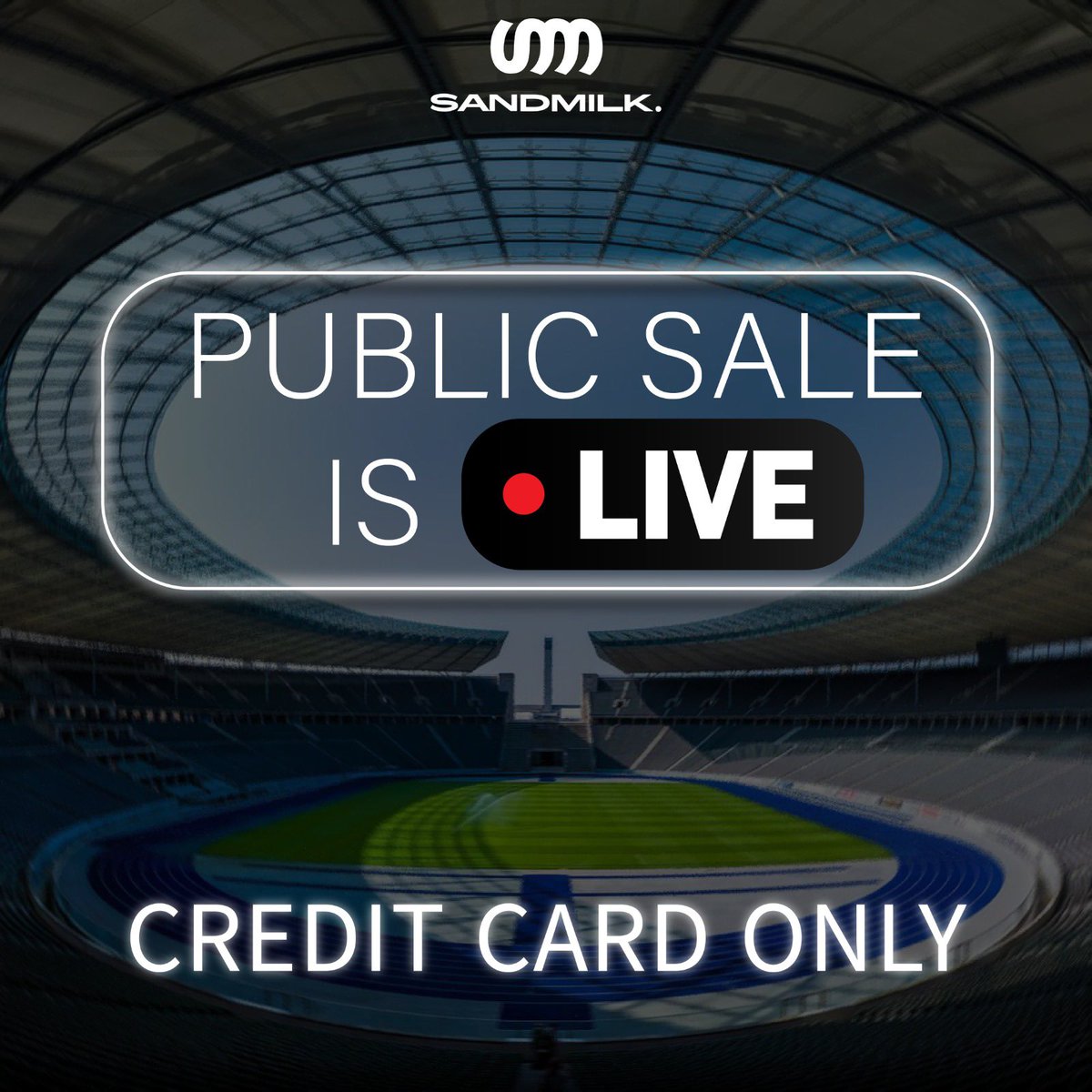 PUBLIC SALE IS LIVE!

BUY | MINT LINK - sandmilk.com/user/freestyle…

Can't wait to see the FFC owners connecting with the best Freestyle Football players in the WORLD. Flights, hotels, game tickets, signed merch by the players, and more.