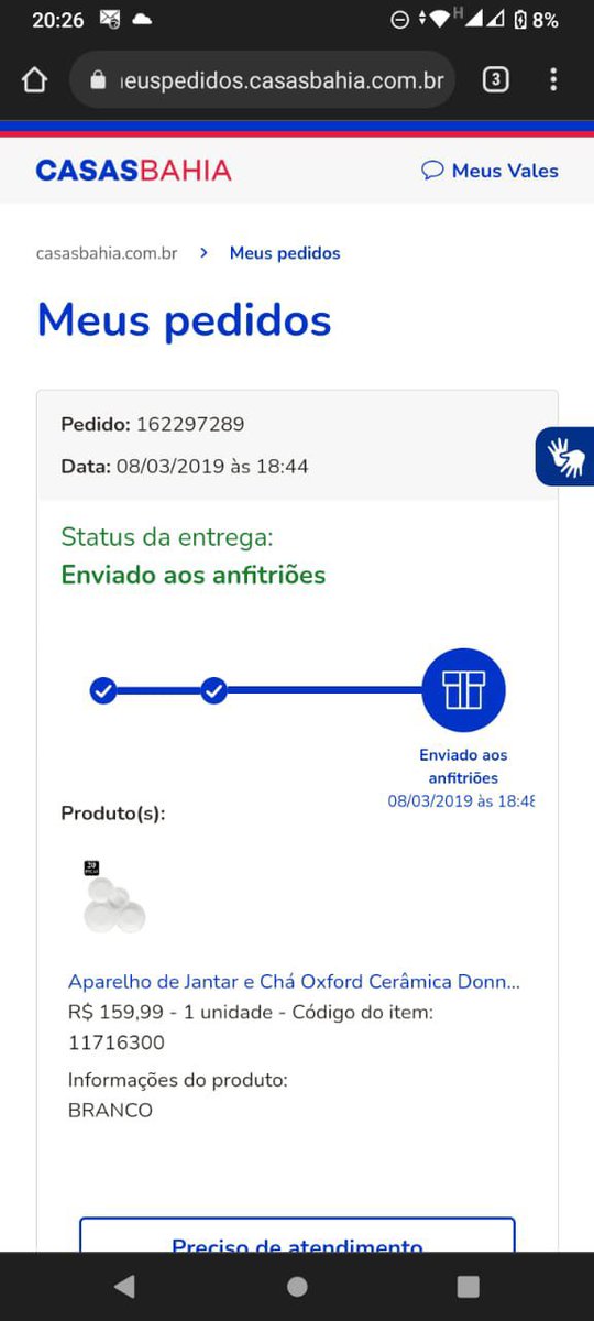 Quem tem conta com pedidos Casas Bahia chama, fazer as notas💳