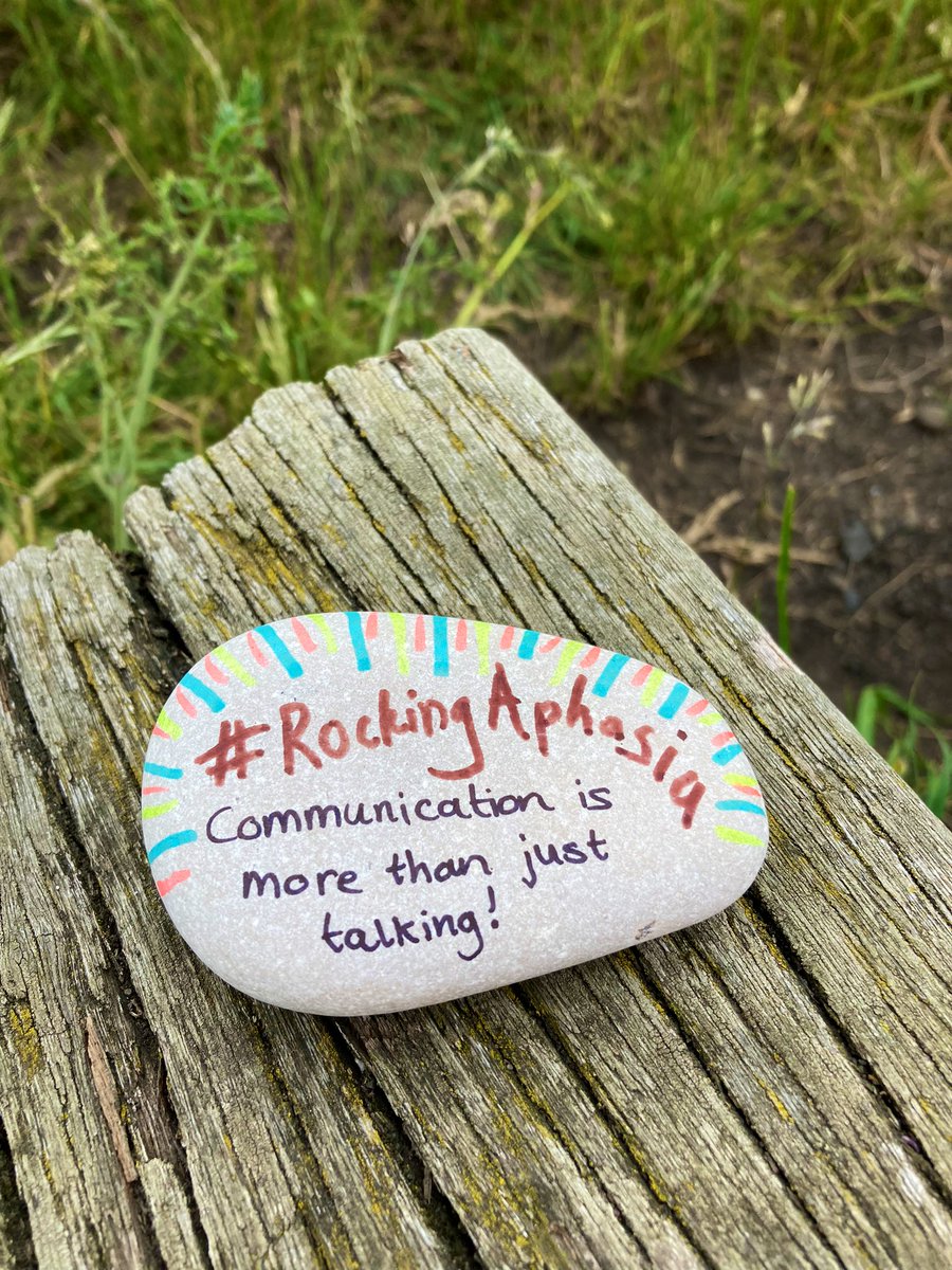 EmmaSharpSLT's tweet image. Mission accomplished! Thanks @KathyCann1 for the rocks! 🪨@RockingAphasia #rockingaphasia