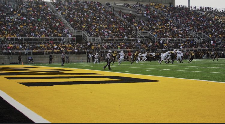 After a great visit to @UAPBLionsRoar and a great couple of days with @Coach_Doc5  I’ve been blessed to receive my first Division One offer. #goldenlions