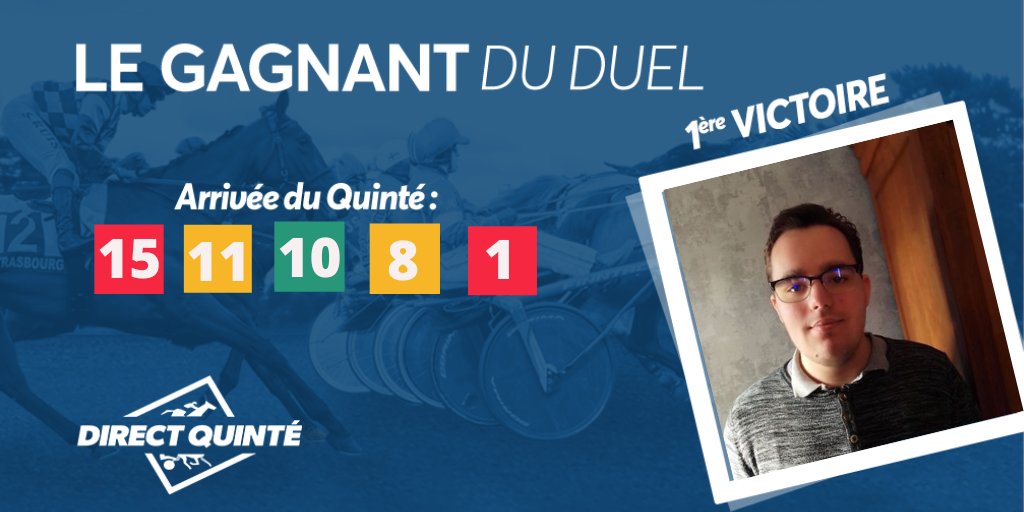 Ce jeudi le prono de <a href="/ThibaultGregor7/">Thibault Gregor</a> a été 
le meilleur !
Il défiera un nouvel expert pour le Quinté+ de ce vendredi.
Rendez-vous à 20h10 dans #DirectQuinté sur 
<a href="/RMCDecouverte/">RMC Découverte</a>  !