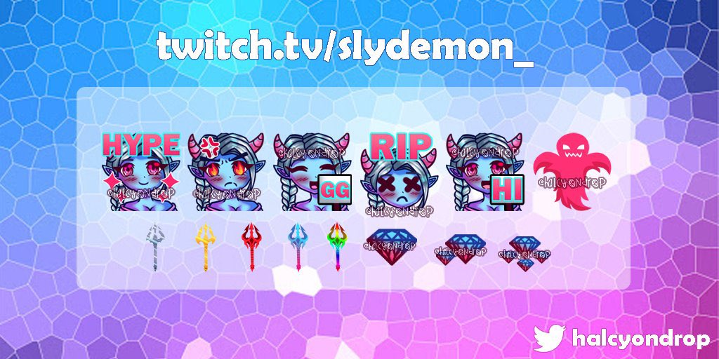 halcyondrop's tweet photo. @CrotonZelda Hey I have quick turnaround time and for 2 emotes can be done within 24 hours of payment - feel free to dm me if you like my style! https://t.co/KiL81MOR09