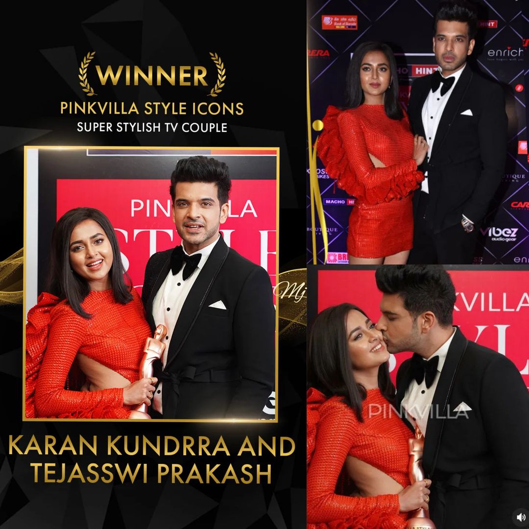 biggboss17_'s tweet photo. The couple who has won everyoneโs hearts and have looked stylish while doing so! @kkundrra and @itsmetejasswi win the Pinkvilla Super Stylish TV couple award tonight โค๏ธ๐
#TejRan #TejasswiKundrra #KaranKundrra #TejasswiPrakash #pinkvillastyleicon #Pinkvilla https://t.co/ogXmcUN25A
