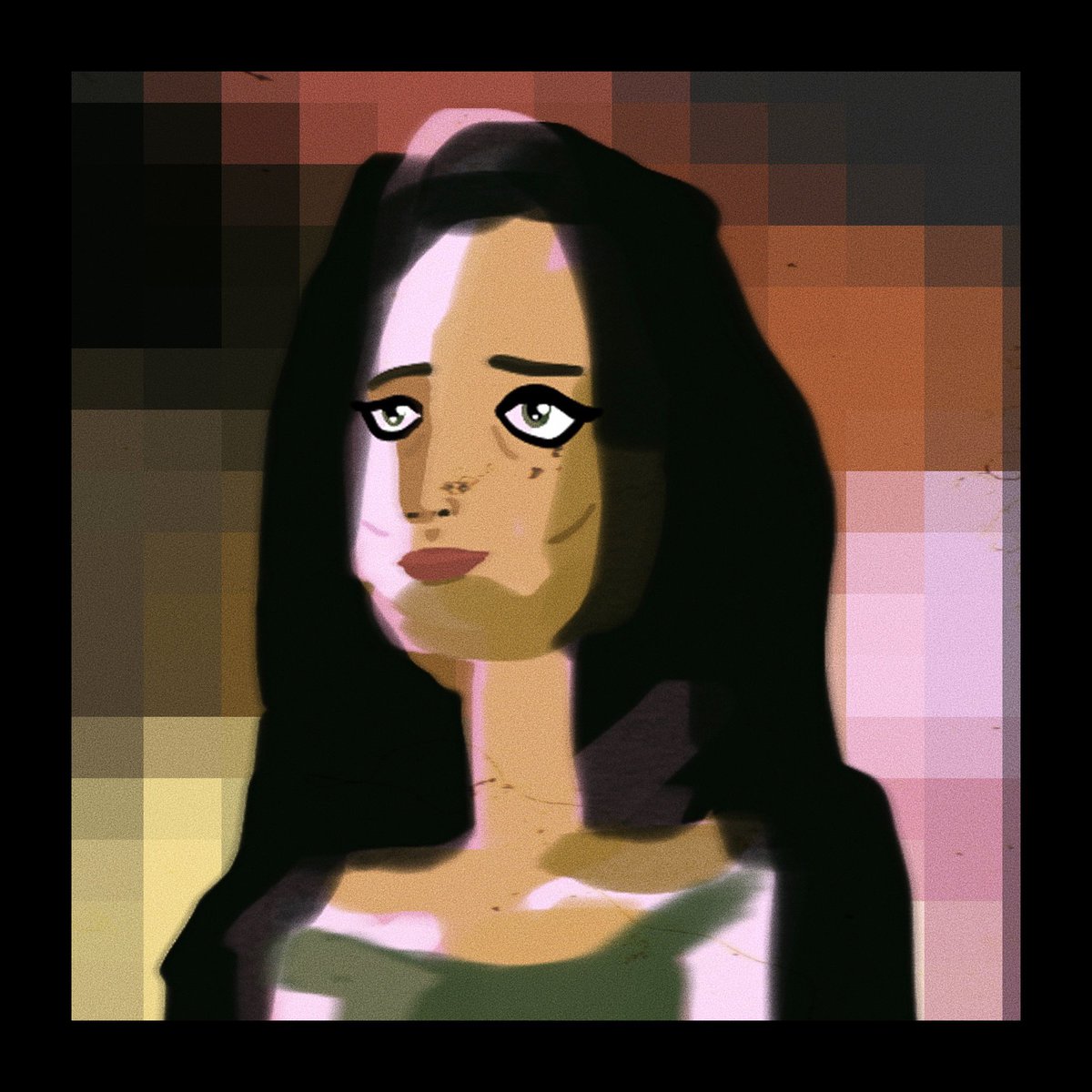 bellrosehark's tweet photo. Inspired partly by #monalisa #art something new https://t.co/WgnyMZNPPd