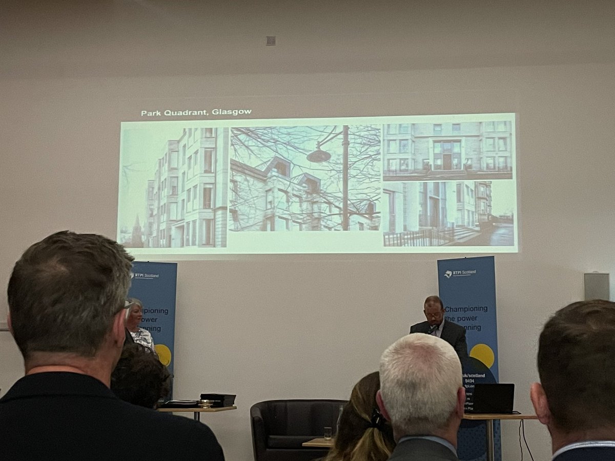 Good night tonight at the @RTPIScotland awards were two projects I worked on <a href="/HolmesMiller/">Holmes Miller</a> were shortlisted for Best Project, Park Quadrant with <a href="/GlasgowCC/">Glasgow City Council</a> and Waterfront Place with <a href="/DundeeCouncil/">Dundee City Council</a>, great to see the range of work on display @RTPIWScotland @RTPIPlanners
