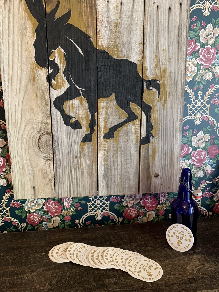 Stickers are back in stock!  Come grab a draft beer and a sticker or two!