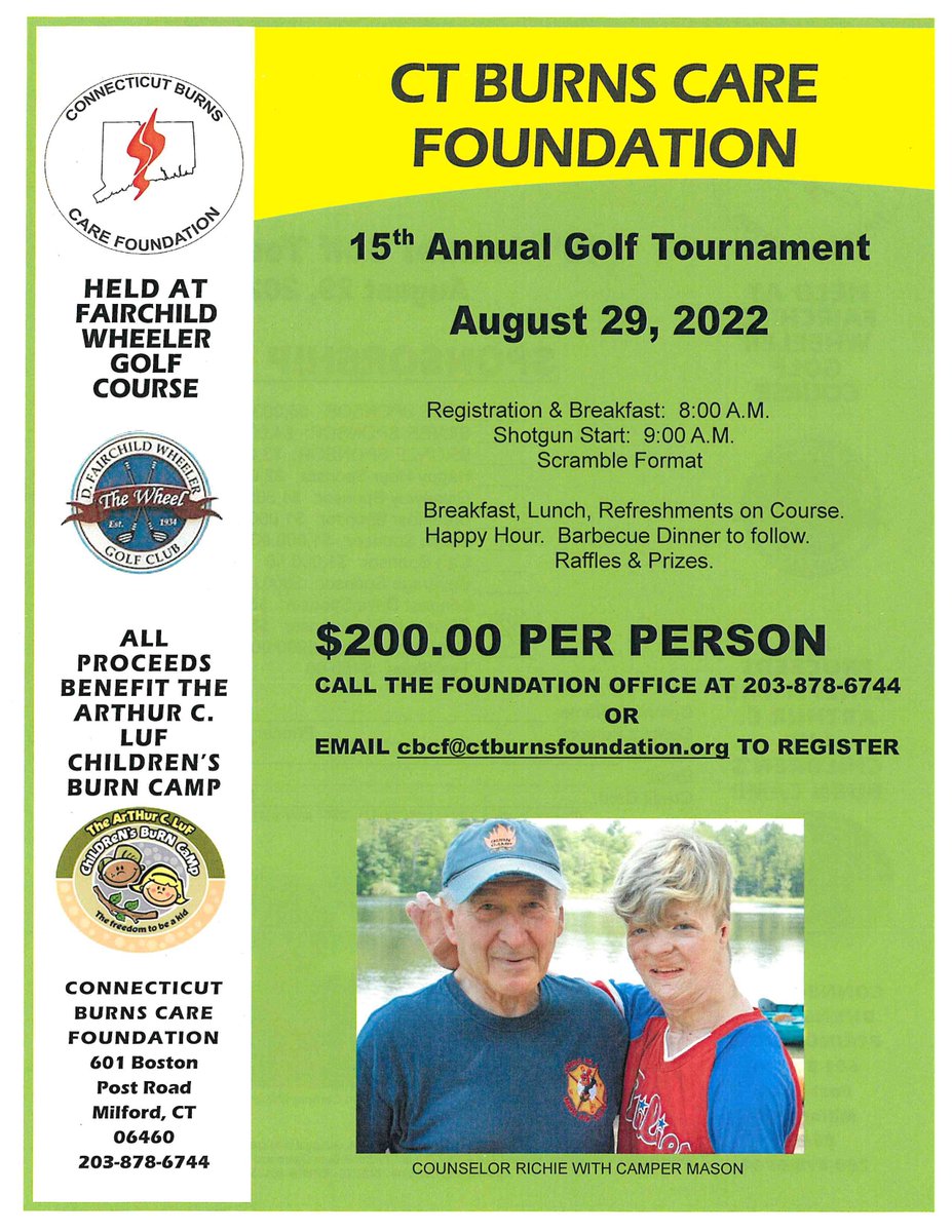 Calling all golfers, and sponsors, Come and enjoy a day of fun food prizes and a great cause. We will be live streaming the event. Please share this as many times as you can. Look forward to seeing you all there.