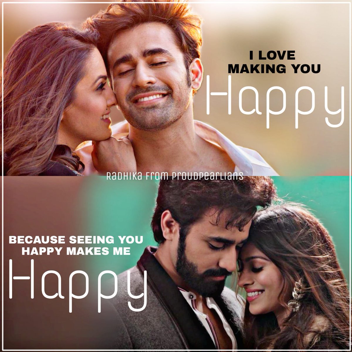 proudpearlians's tweet photo. I love making you happy
Because seeing you happy makes me happy
#peerhmeri #raghbirmalhotra #pearlvpuri
@pearlvpuri @anitahasnandani https://t.co/gkIDvOVRFU