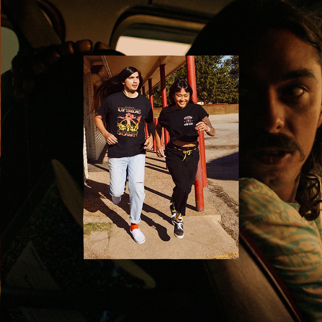 Quiksilver's tweet photo. Welcome to Hellfire, this ain't your mommy's book club.

Join Hawkins High's Hellfire Surf Club. Explore the whole collection via the link below

https://t.co/mBFlhBilow
@strangerthingstv #StrangerThings https://t.co/KOG2BmBz5z